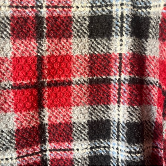 Nautica Red Black Plaid Thermal Pajama Set Women’s Size Medium Holiday Christmas - Picture 4 of 16